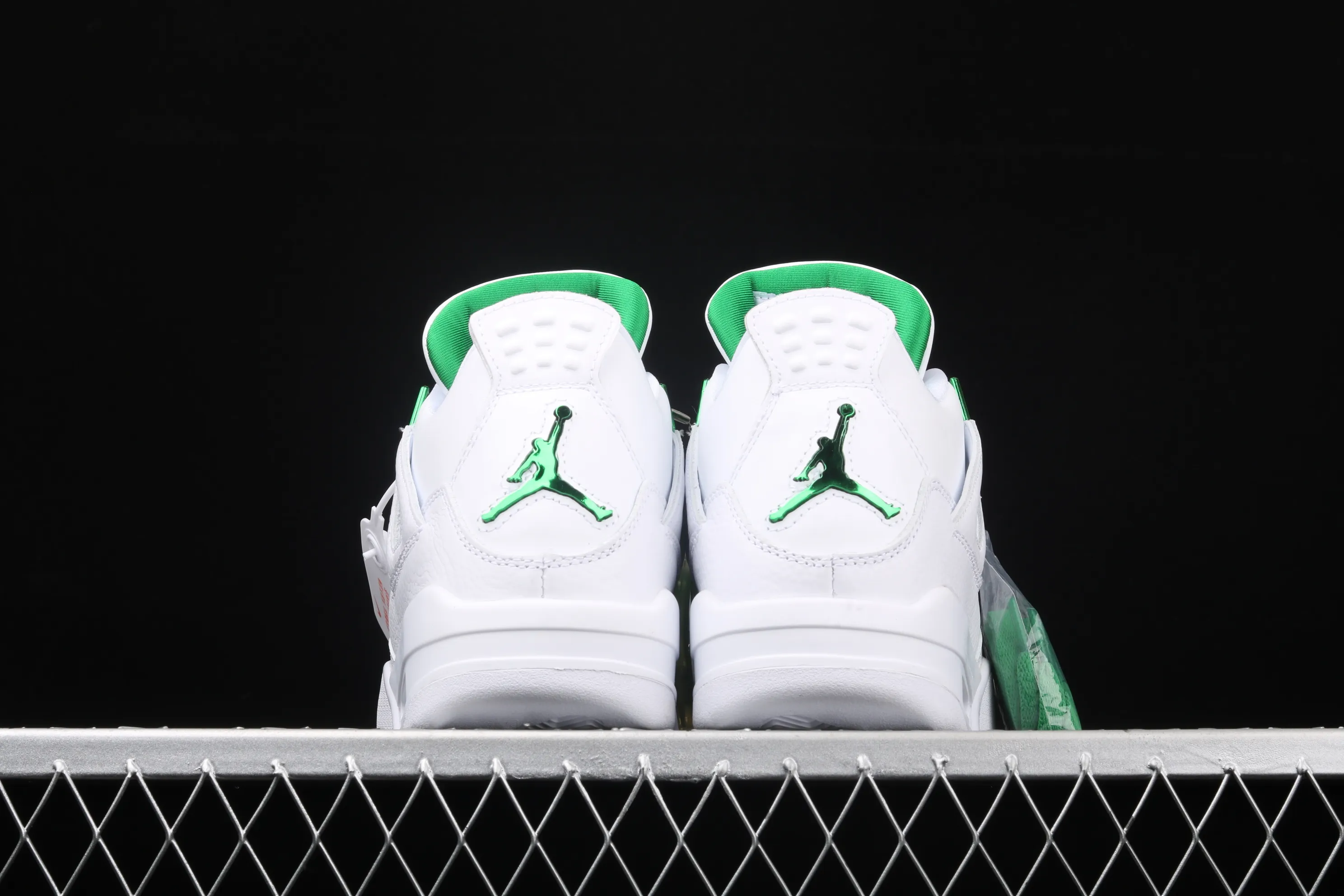 All categories Air Jordan Jordan series basketball shoes Air Jordan 4 Air Jordan 4 "Pine Green" AJ4 Joe 4 white and green CT8527-113